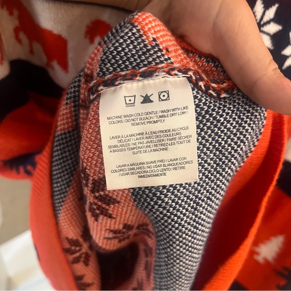 NFL Team Apparel Denver Broncos Christmas Sweater XL Men/Woman - Picture 6 of 7